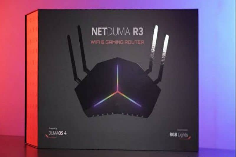 Netduma r3 Gaming Router (Wifi 6) 0