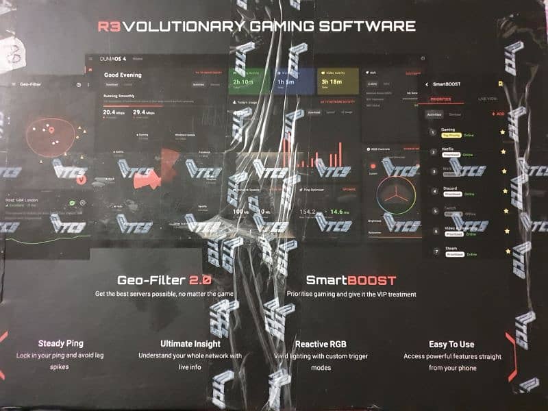 Netduma r3 Gaming Router (Wifi 6) 3