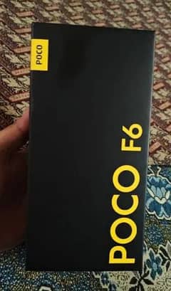 Poco f6 Box open