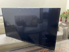 LG LED 49 inches with pannel damage and amazon fire tv stick