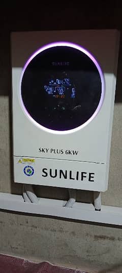 sunlife sky plus 6kw solar inverter