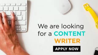 Experienced Content Writer Required