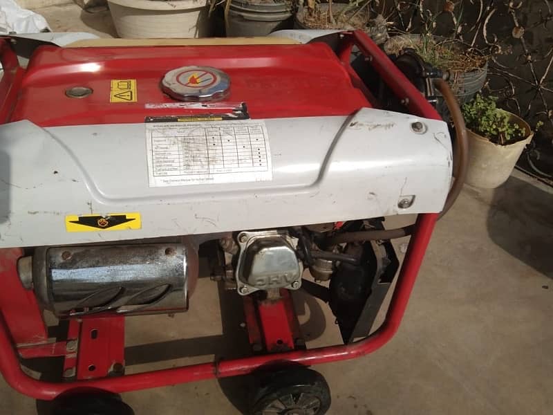 lancer generator 3kva good condition petrol gas 1