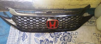 civic front bumper grill new shape