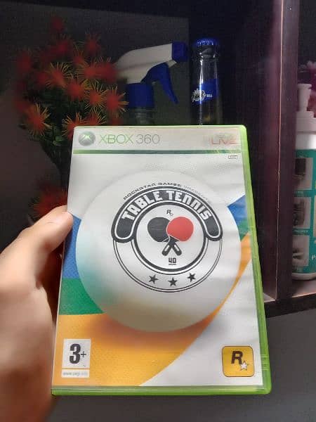 Rockstar Table Tennis disc for Xbox 360. Original. 0