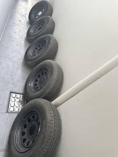 Jimny Rims & Tires(195/80/R15) for sale