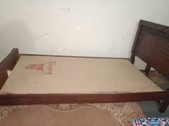 single bed for sale . All wooden work