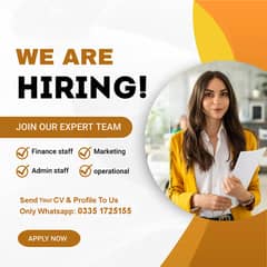 Female Staff Required For Office