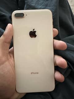 iphone 8plus 10/10 condition scratchless water pack nonapproved
