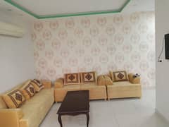 1 Bed Furnished Apartment Available on Rent in AA Block, Near Surahi Chowk, Bahria Town, Lahore.