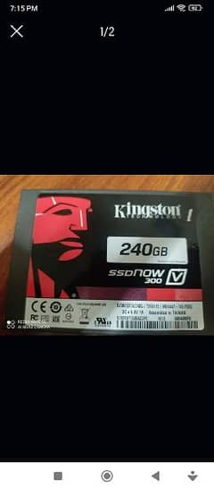 Kingston Technology 240GB SSDnow300