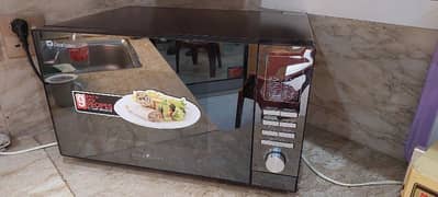 microwave oven little used in warranty