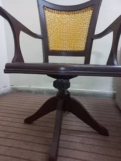 Wooden Revolving chair