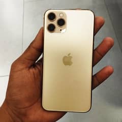 iphone 11 pro 64gb gold colur with box PTA approved