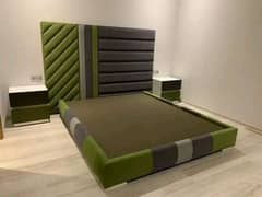 new king size bed ghar k furniture ke repairing karte Hain 03218929629