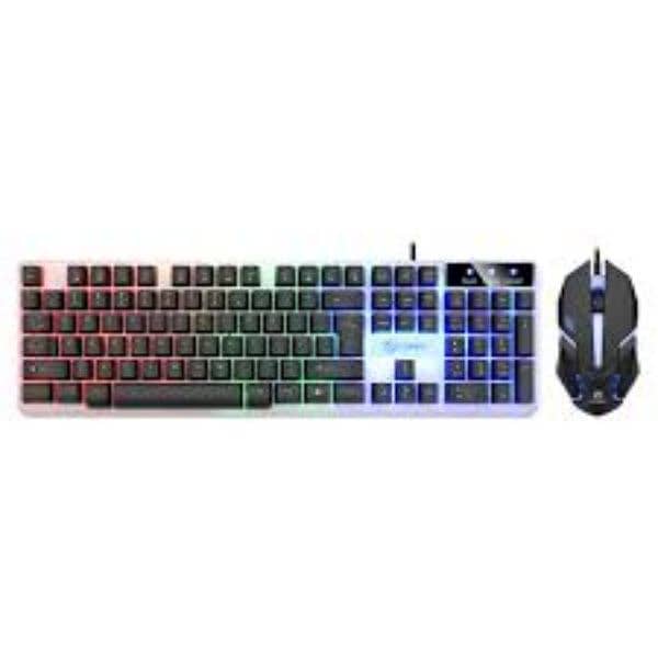 semi Mechanical gaming keyboard with Rgb lights 1