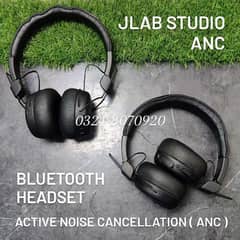JLab Studio Anc Wireless Bluetooth Headset , Active Noise Cancellation