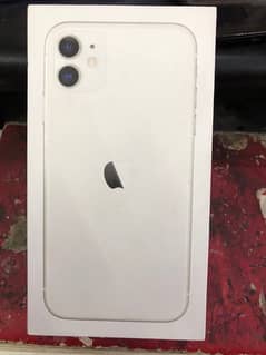 iphone 11 with imei mat h box white colour 128 gb non pta water sealed