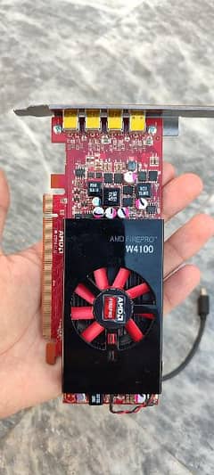 AMD Fire Pro W4100 2Gb Ddr5 128bit Graphic Card