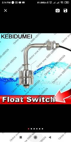 Stainless Steel Float Switch Sensor water filling machine Liquid