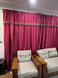 Imported Fabric curtains in Excellent condition