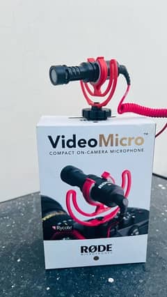 Rode VideoMicro Mic for Vlogging
