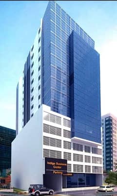Indigo Business Center 562 Square Feet Brand New Office New Building 24- Operating Building Available For Sale At Prime Location of Bahadurabad