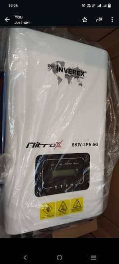 nitrox 6kw on Grid inverter new only 260,000
