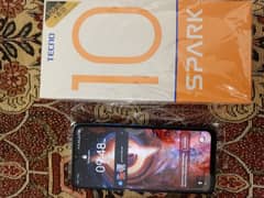 Tecno Spark 10 8/128 With 6 month Warranty Complete Box Available