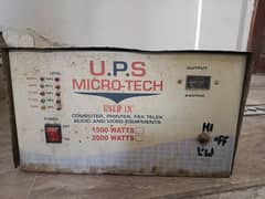 Micro Tech UPS inverter 1500 watt