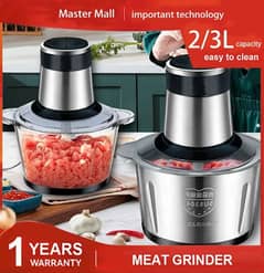 Electric meat chopper heavy quality