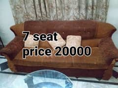 Sofa set 7 seater and other home furniture