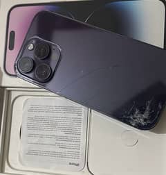 iphone 14 pro max pta approved back broken