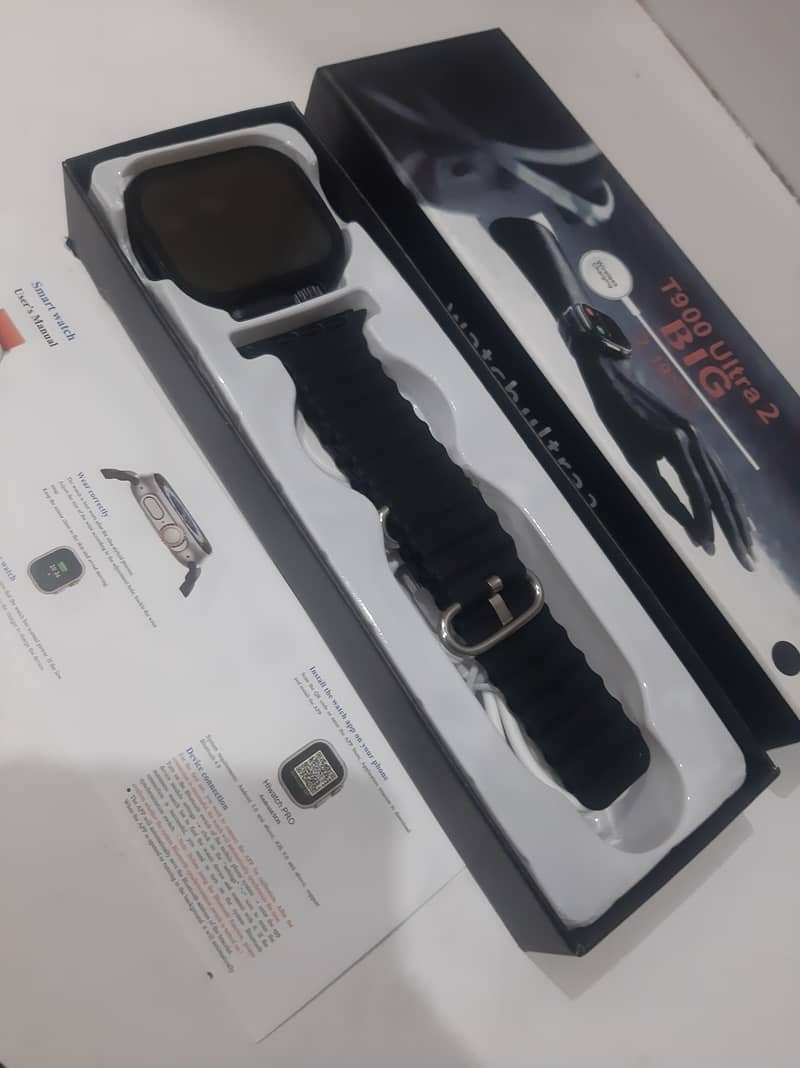 T900 ultra smart watch Box packed With complete accessories 4