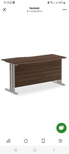 interwood ofc table/ study table