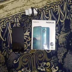 Nokia 3.4 smart phone for sale Daba pack with charger