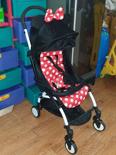 mini mouse stroller 0