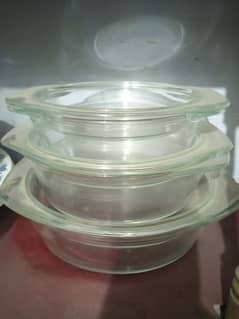 borcam microwave glass bowls