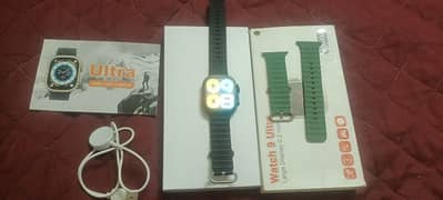 smart watch watch 9 ultra non PTA 10by10 condition  with  1. strap