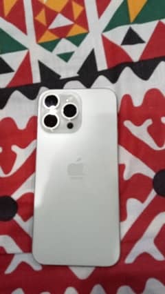 iPhone 15 pro max 256gb white titanium jv