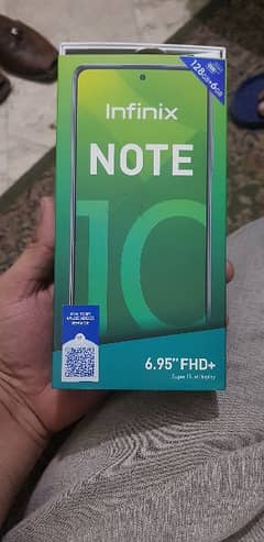 infinix note 10 6/128 With box