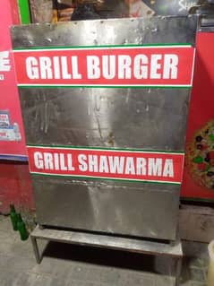 grill burgar and shawarma Cook