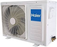 Haier dc inverter 1.5 ton with 15 feet Cooper pipe