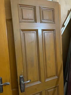 2 doors (1 Diyar & 1 other solid wood)