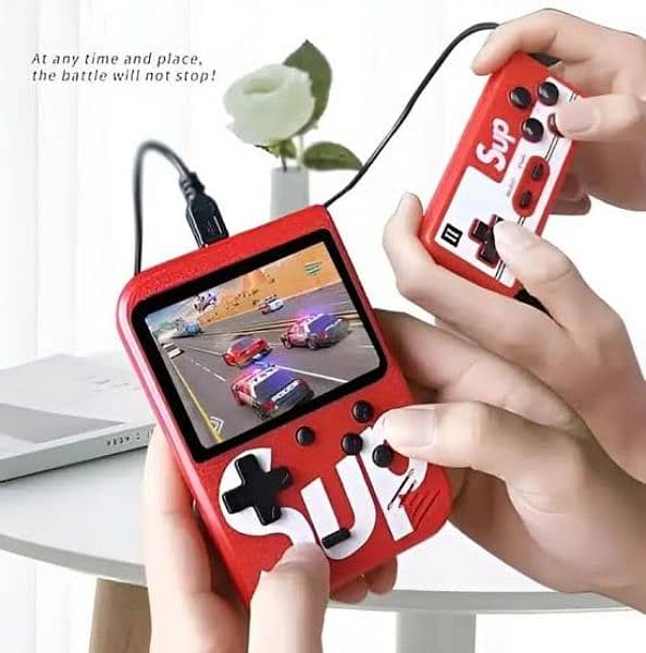 SUP - 2 Player Video Game 400 in 1 Portable Handheld Gaming Console 0