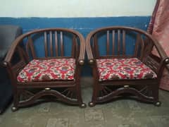 2 Woods Chairs
