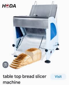Bread cutter machine imported Korea 14 mm 220 voltage table top model
