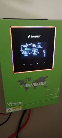 inverex 1.2 inverter and fhonix 2500 battery