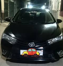 Corolla car with driver for RENT