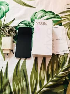 VIVO Y02S WITH  BOX AND CHARGER